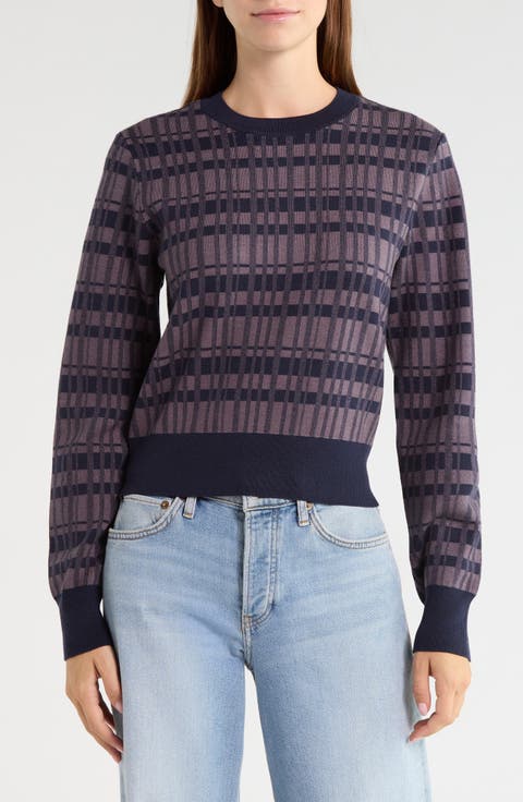 The Henry Plaid Crewneck Sweater
