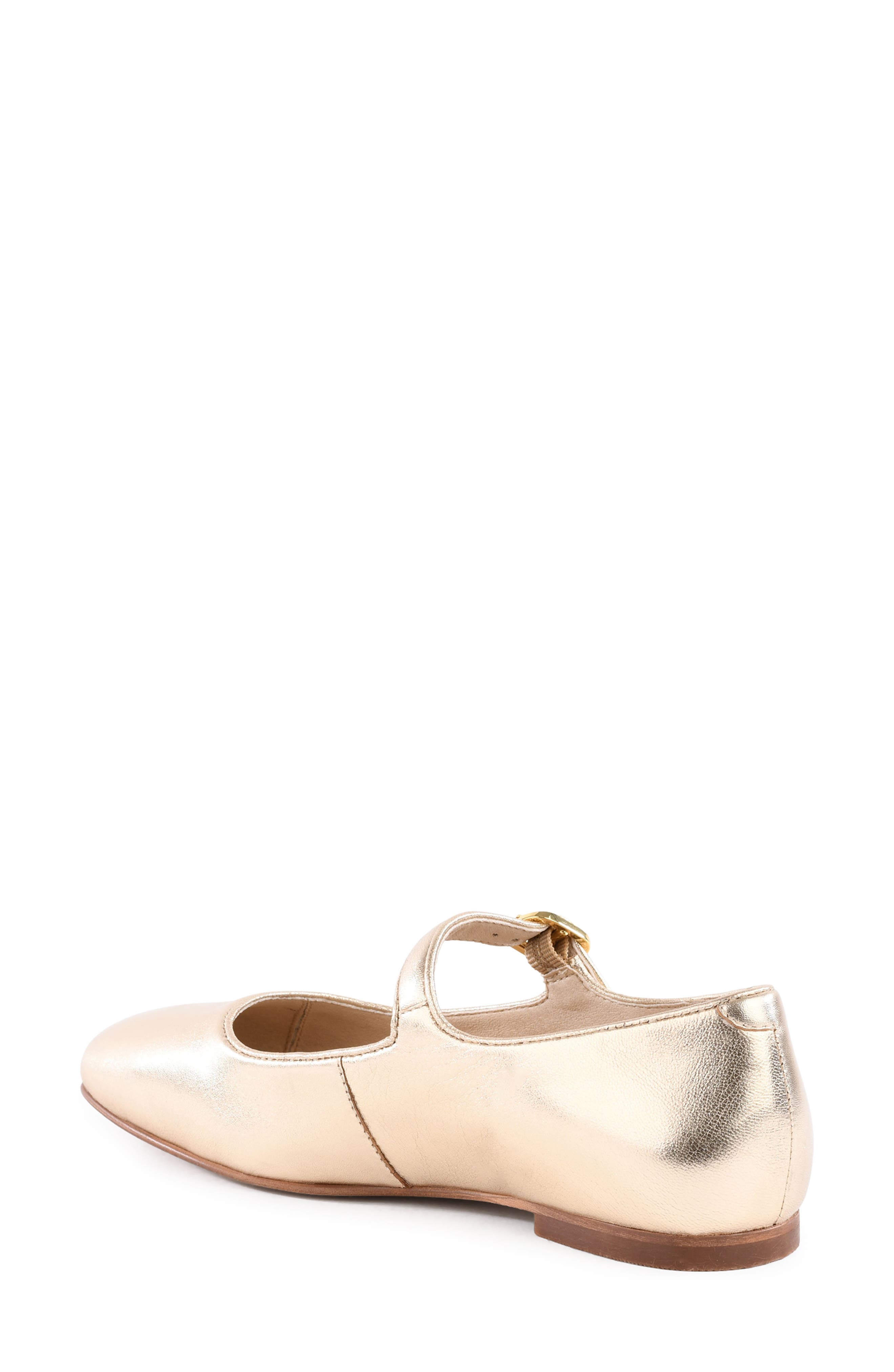 Seychelles Shea Ballet Flat, Alternate, color, Light Gold