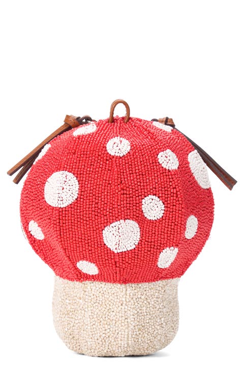 Shroom Beaded Bag