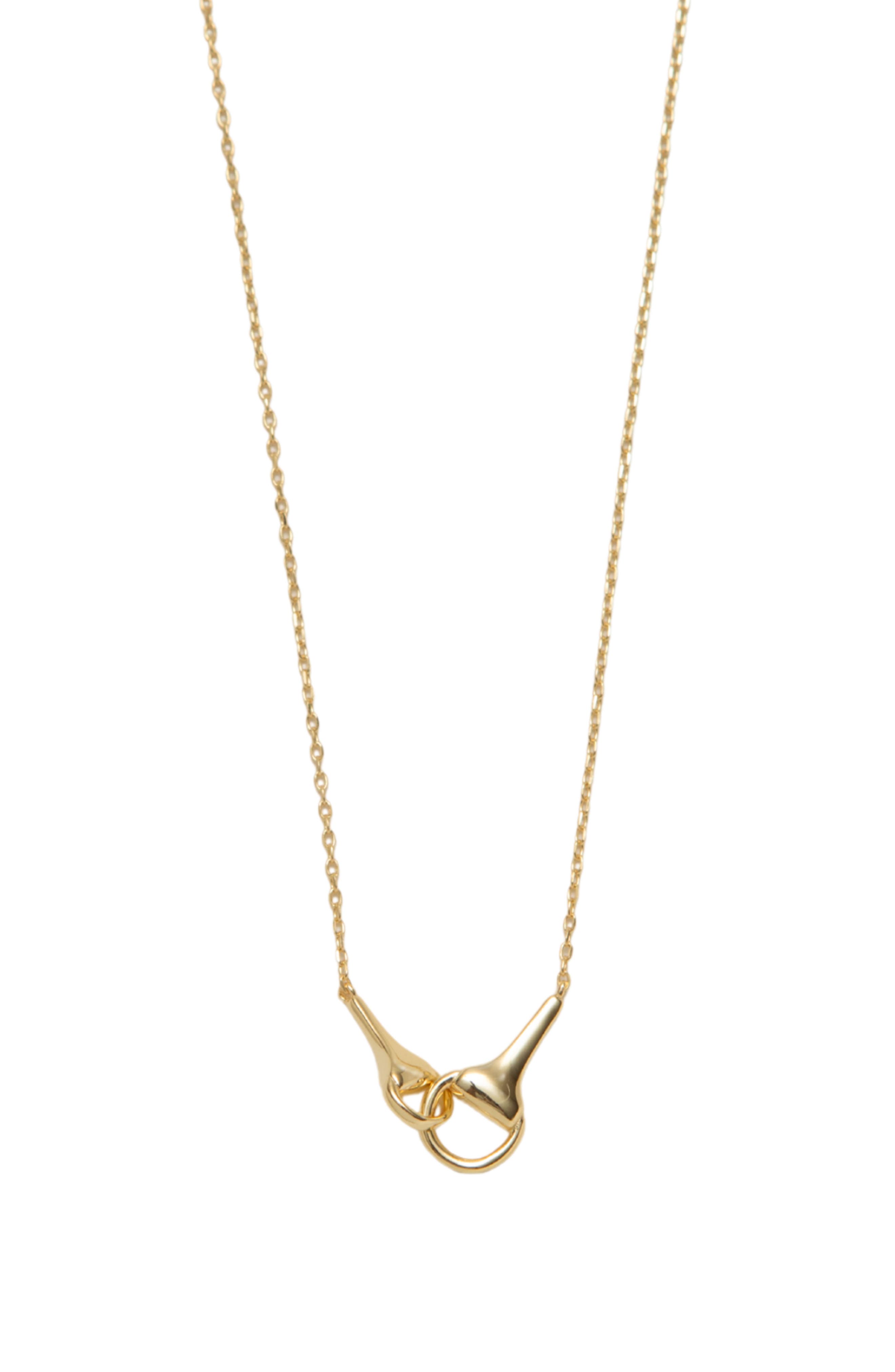 Equestrian Interlocking Pendant Necklace