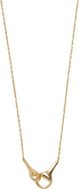 Argento Vivo Sterling Silver Equestrian Interlocking Pendant Necklace