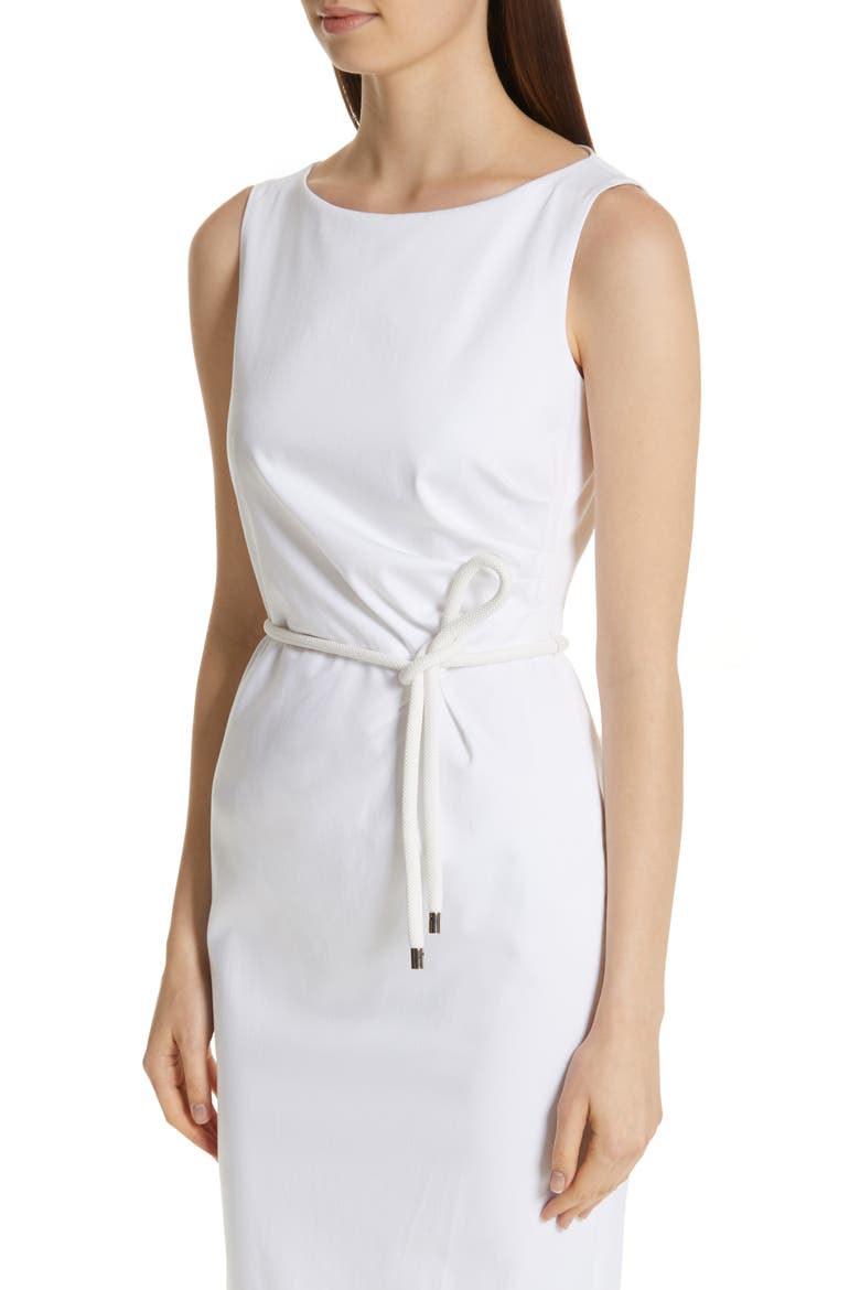 Cordoba Sheath Dress, Alternate, color, OPTICAL WHITE