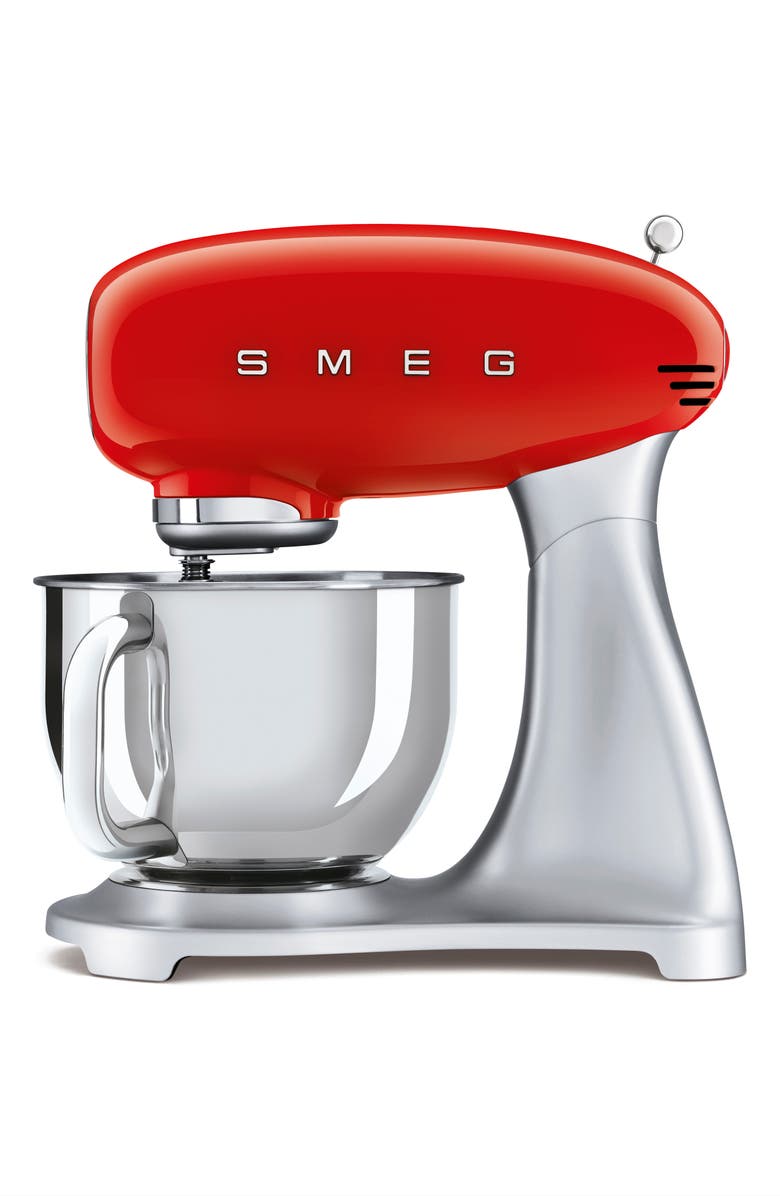 smeg '50s Retro Style Stand Mixer, Main, color, Red