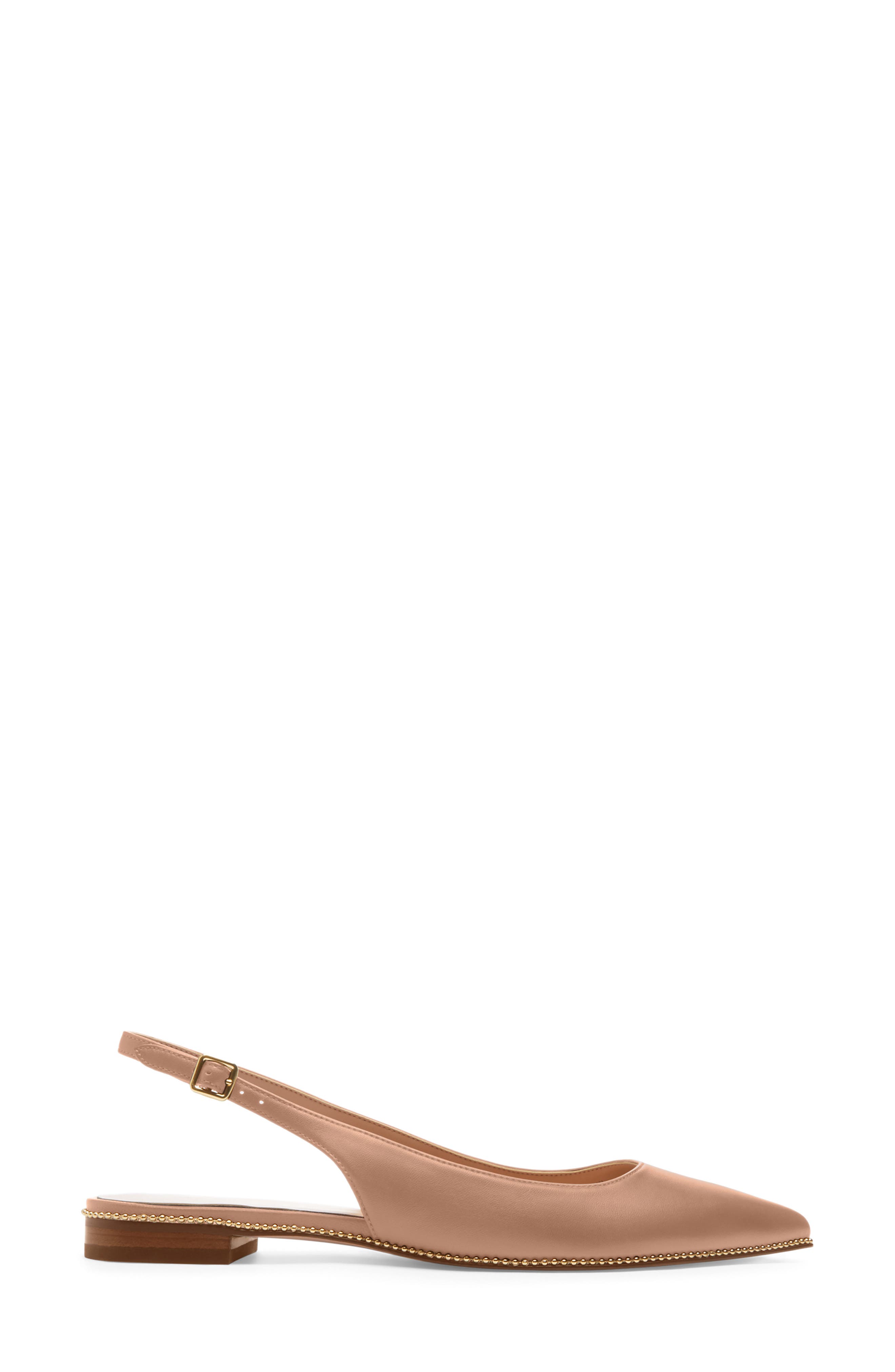 Claire Slingback Pointed Toe Skimmer Flat - image 4