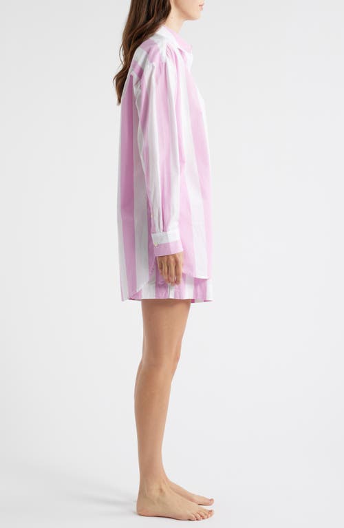 Nordstrom Oversize Stripe Cotton Short Pajamas