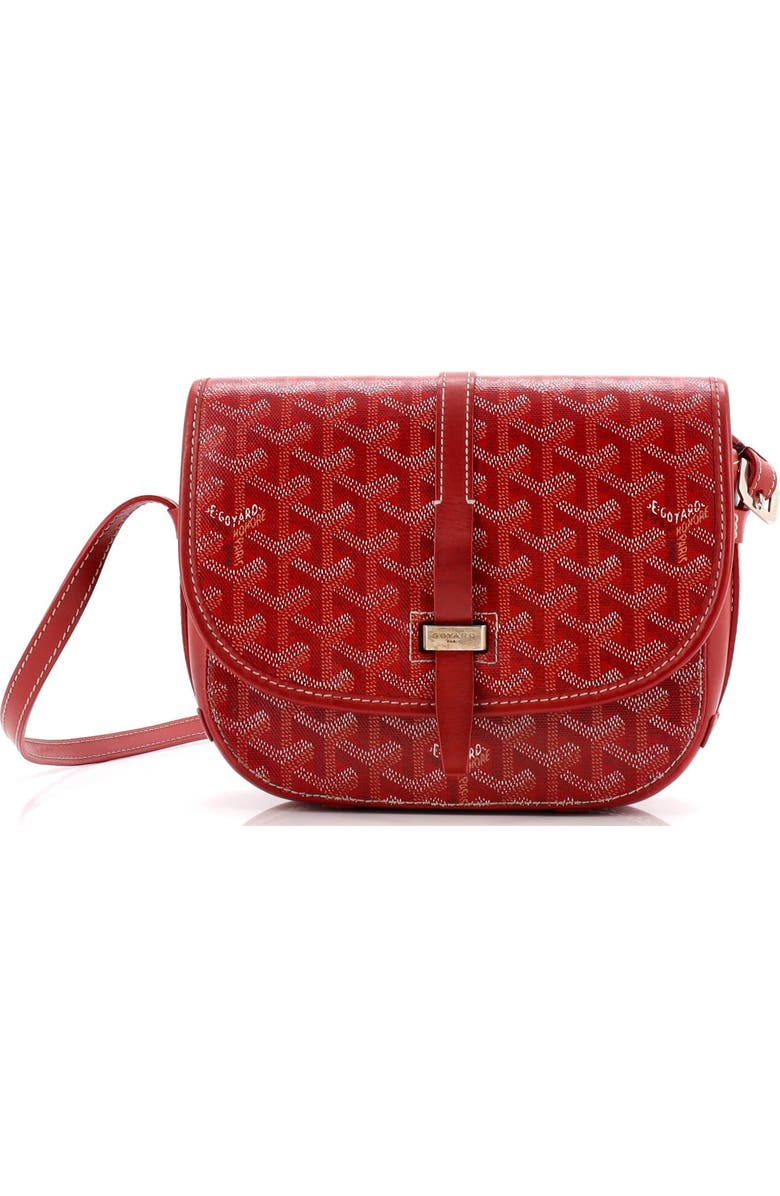 Pre-Owned Goyard Belvedere II Messenger Bag Coated Canvas PM, Main, color,