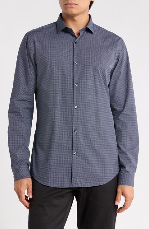Cedrick Connect Printed Long Sleeve Shirt