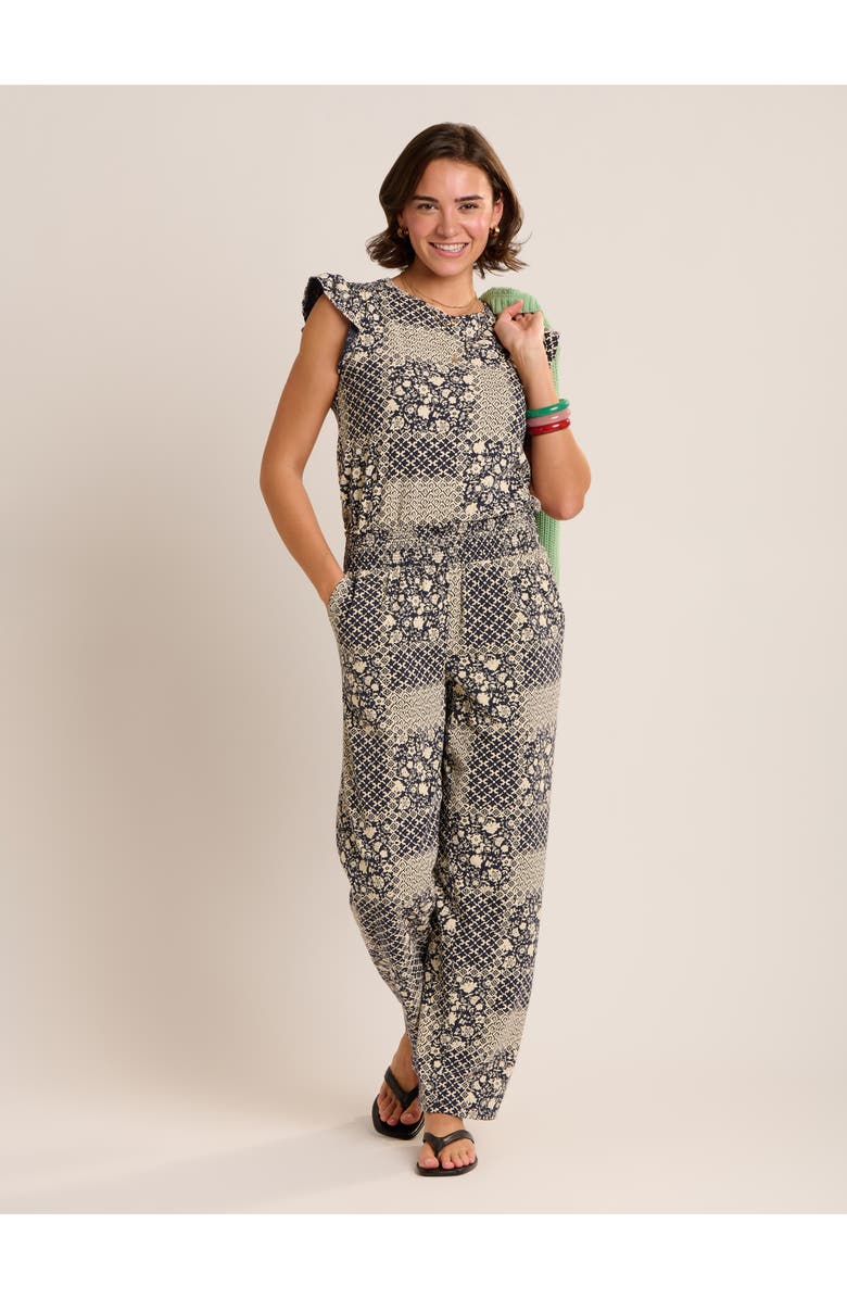 Brakeburn Helena Beach Pant, Alternate, color, Navy