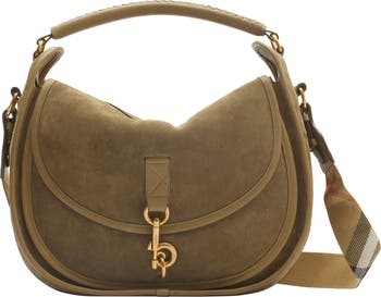 VIPSALE【Burberry】Bクリップショルダーバッグ ☆Burberry☆スモール Bクリップ メッセンジャーバッグ