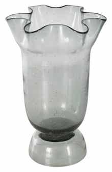 VIVIAN LUNE HOME Fluted Glass Vase