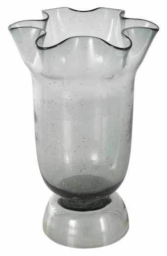 Fluted Glass Vase