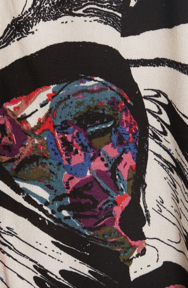 Free People Drift Away Cold Shoulder Tunic, Alternate, color, 