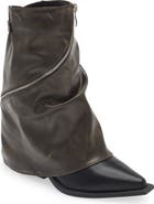 AZALEA WANG Larkyn Water Resistant Pointy Toe Bootie