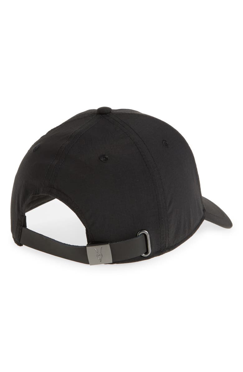 AllSaints Underground Logo Baseball Cap, Alternate, color, Black