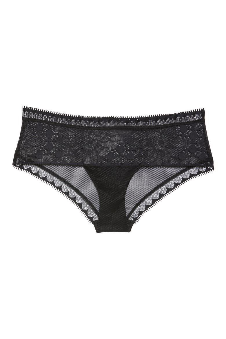 Day to Night Hipster Panties, Alternate, color, BLACK
