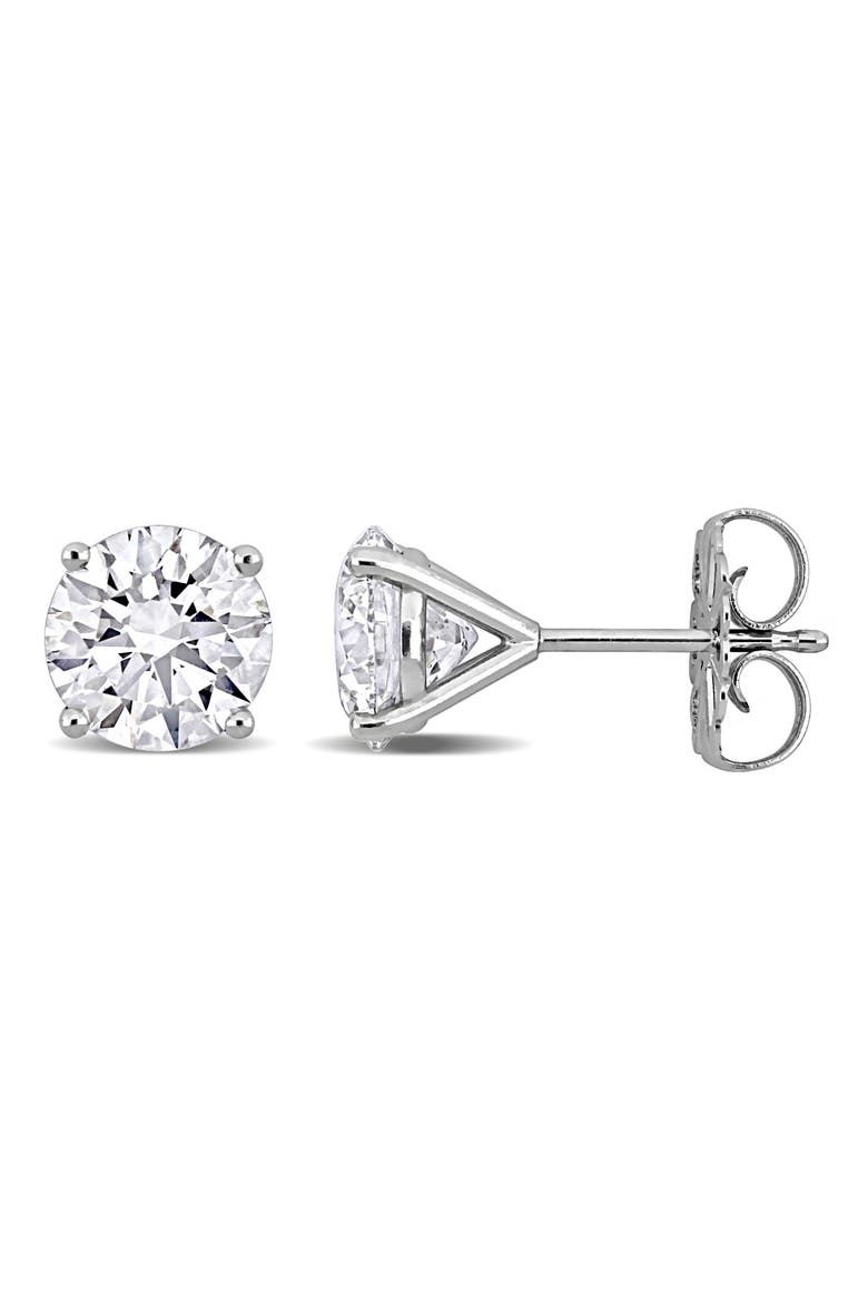 3 CTW Lab-Grown Diamond Stud Earrings 14K, Main, color, White Gold