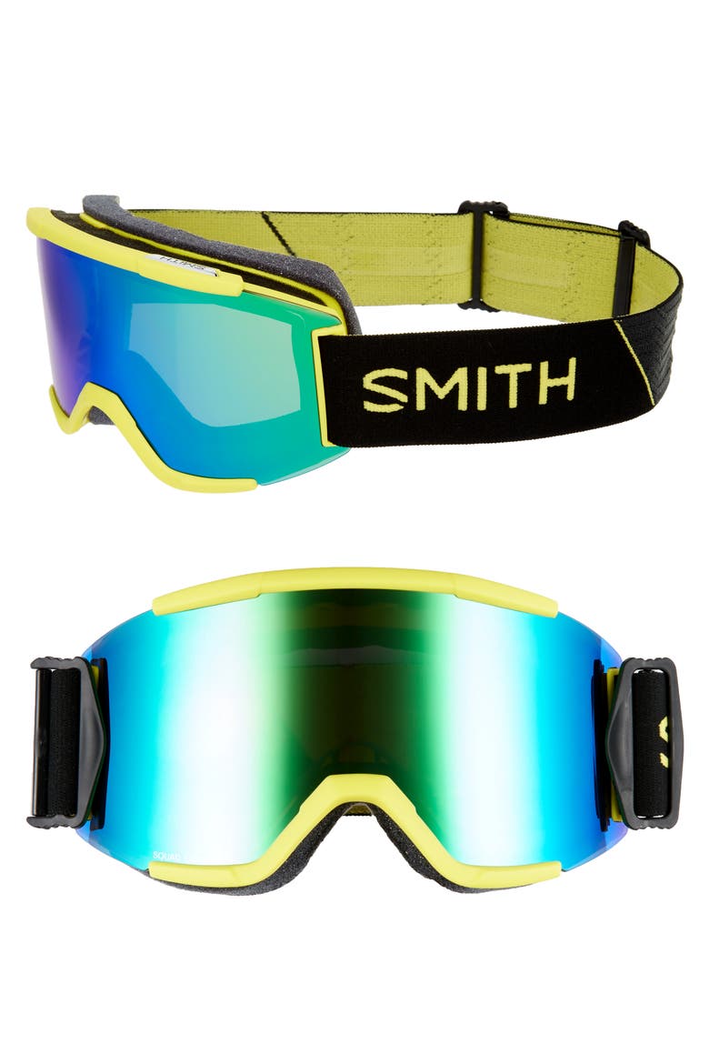 Squad Chromapop 180mm Snow Goggles, Main, color, CITRON GLOW