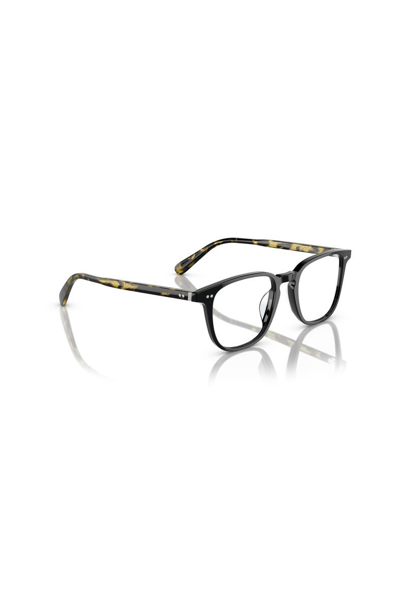 48mm Rectangle optical glasses, Alternate, color, Black