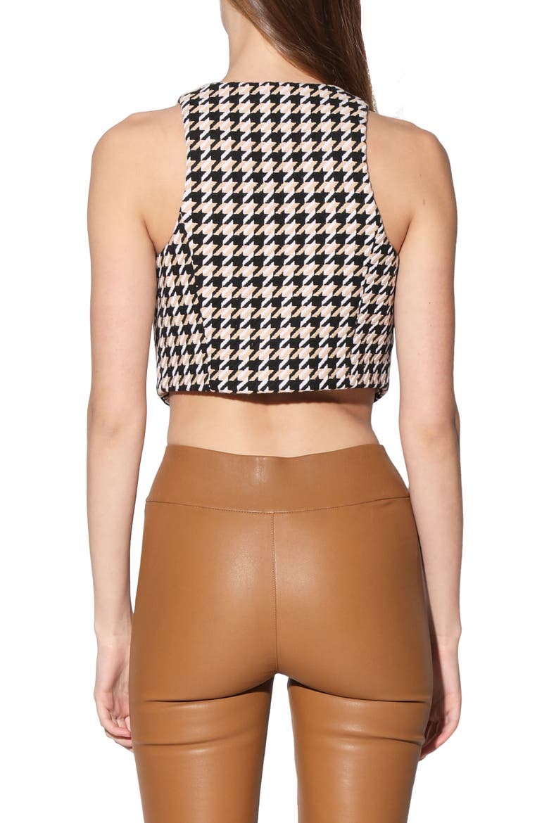 Tory Vest Top, Alternate, color, HERALD HOUNDSTOOTH