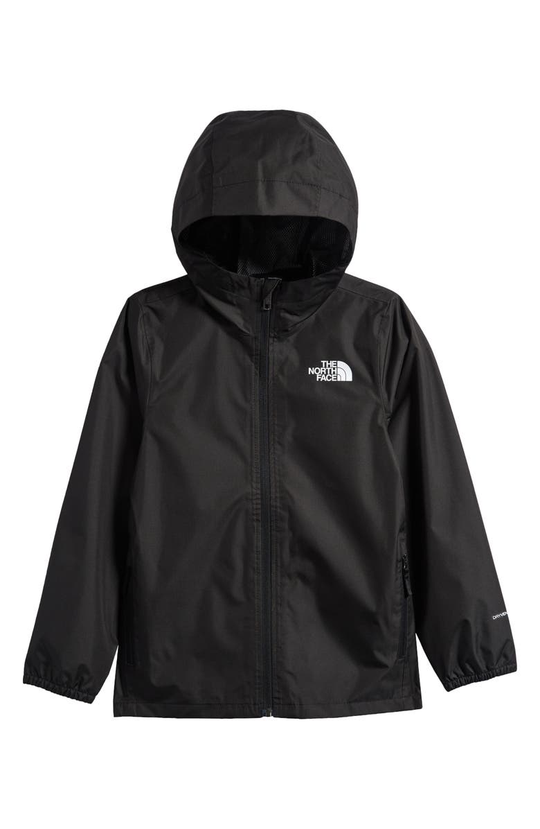 The North Face Kids' Zipline Rain Jacket, Main, color, Tnf Black