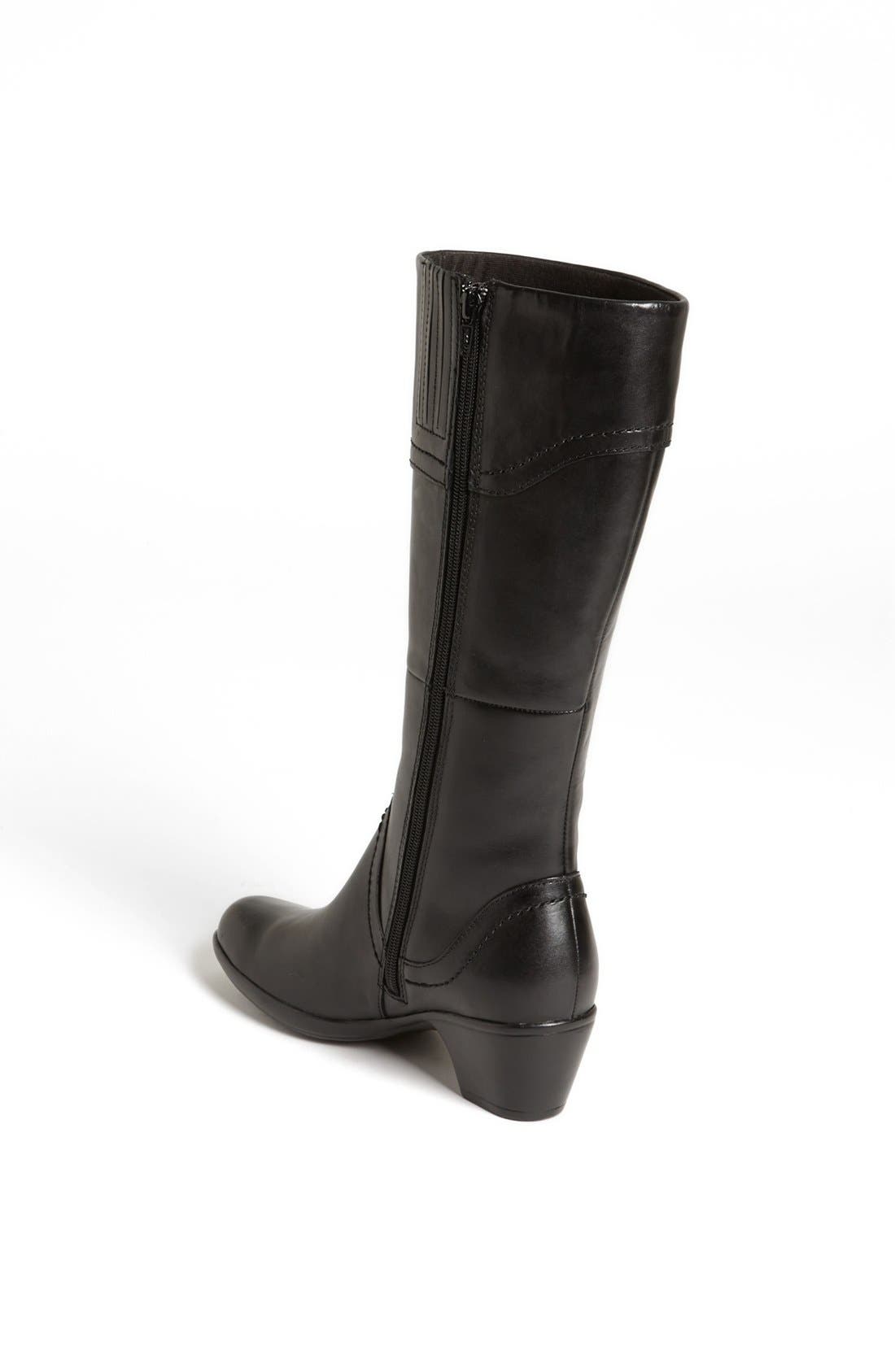 'Ingalls Vicky' Boot, Alternate, color, BLACK LEATHER