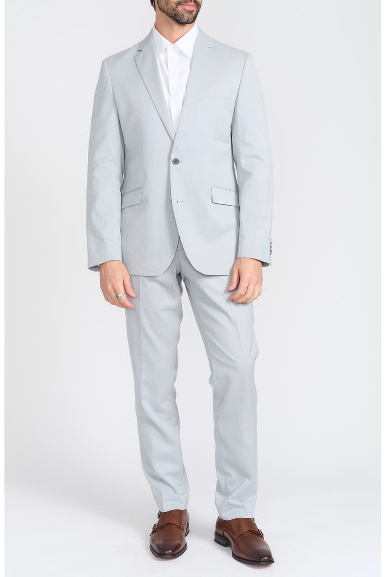 Tic Weave Suit, Main, color, BLUE