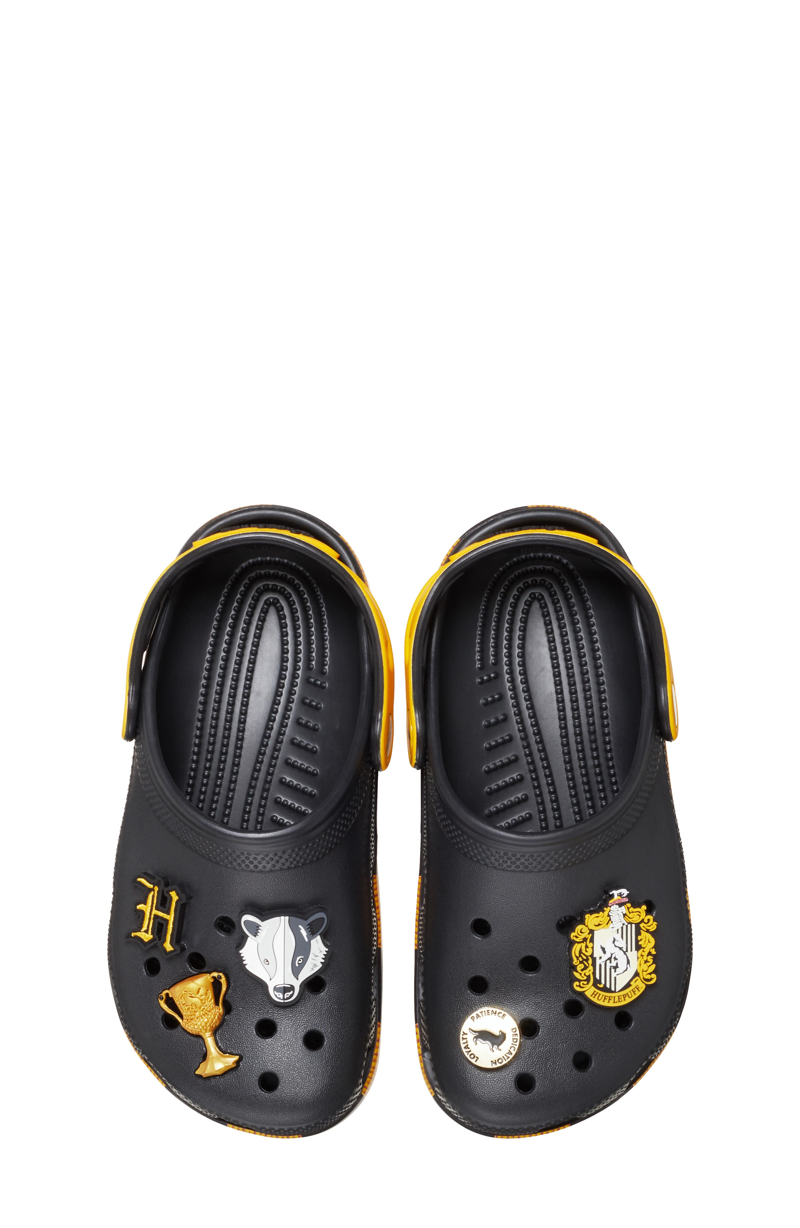 CROCS x Harry Potter<sup>™</sup> Kids' Hufflepuff Clog, Alternate, color, 