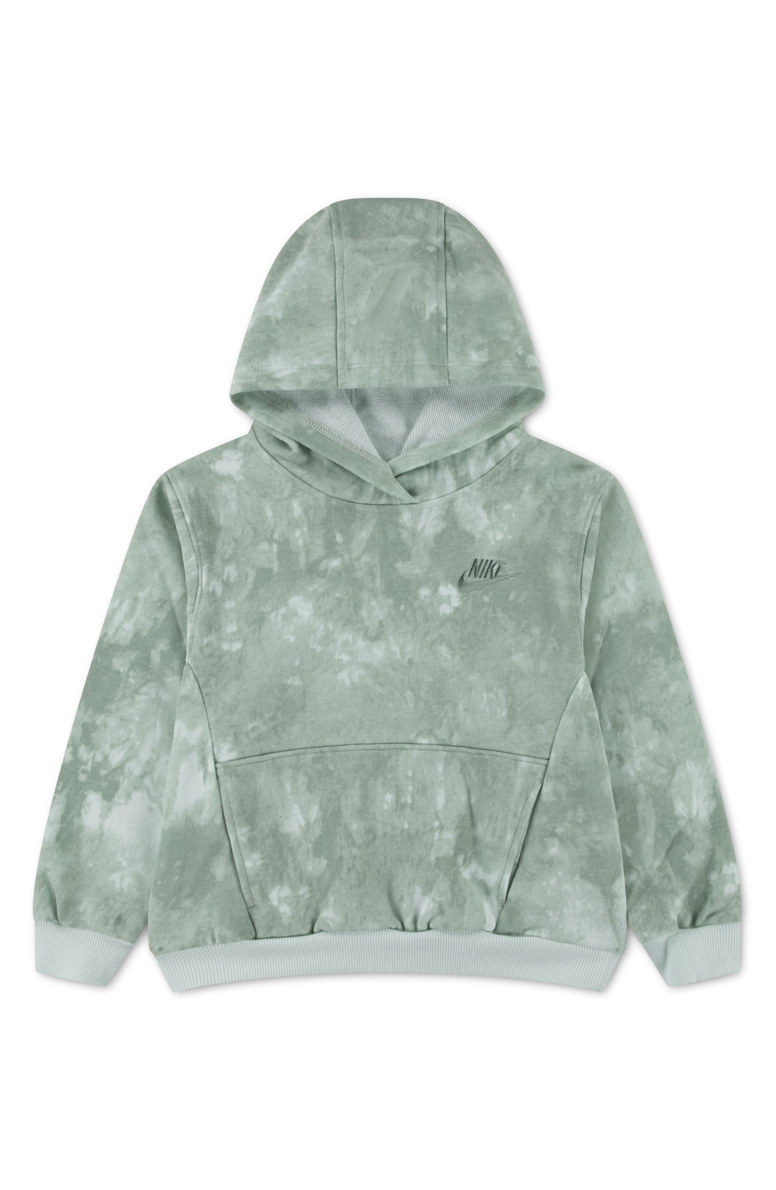 Kids' Sportswear Club Fleece Wave Dye Hoodie