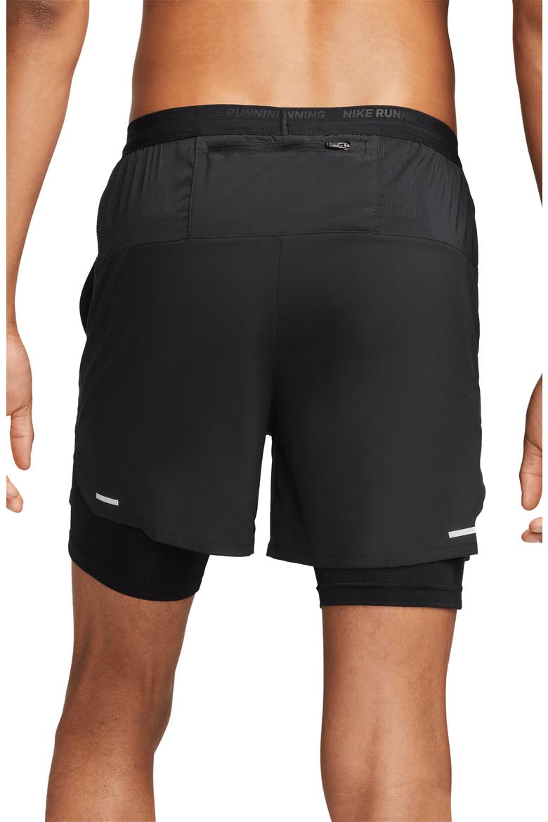 Dri-FIT Stride Hybrid Running Shorts, Alternate, color, BLACK/ BLACK/ BLACK