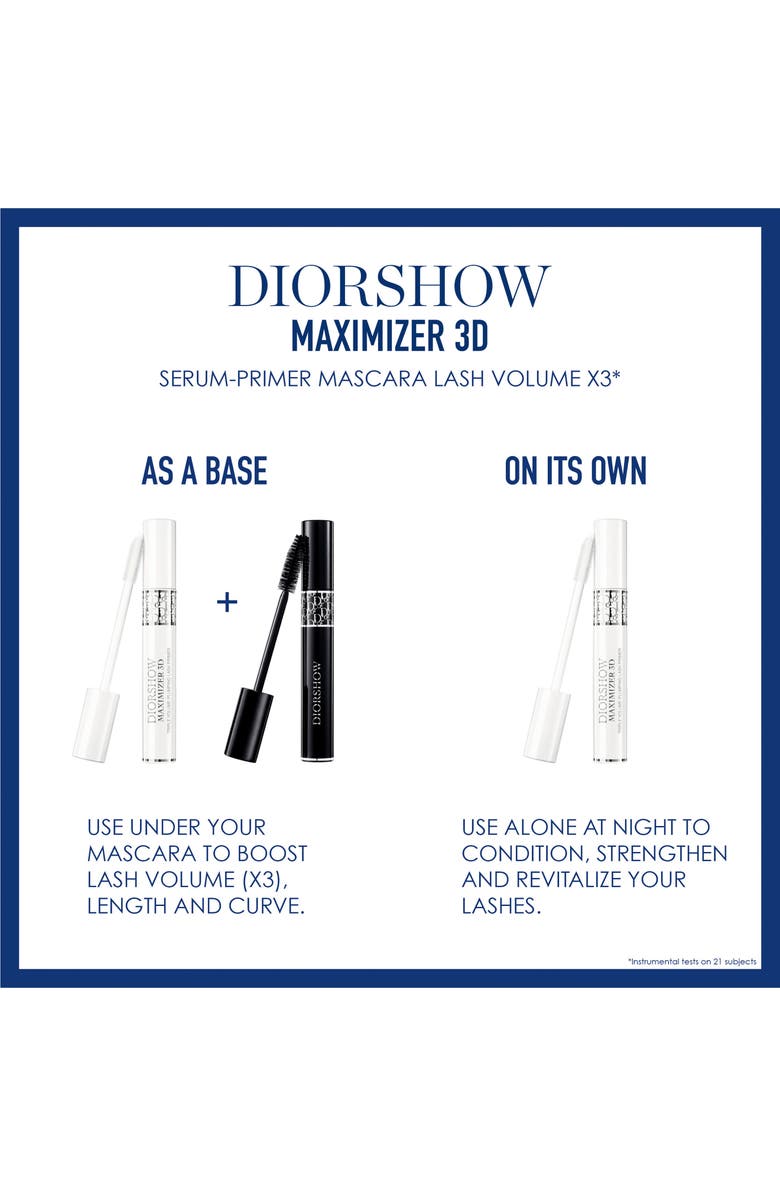 DIOR show Maximizer 3D Triple Volume Plumping Lash Primer, Alternate, color, 