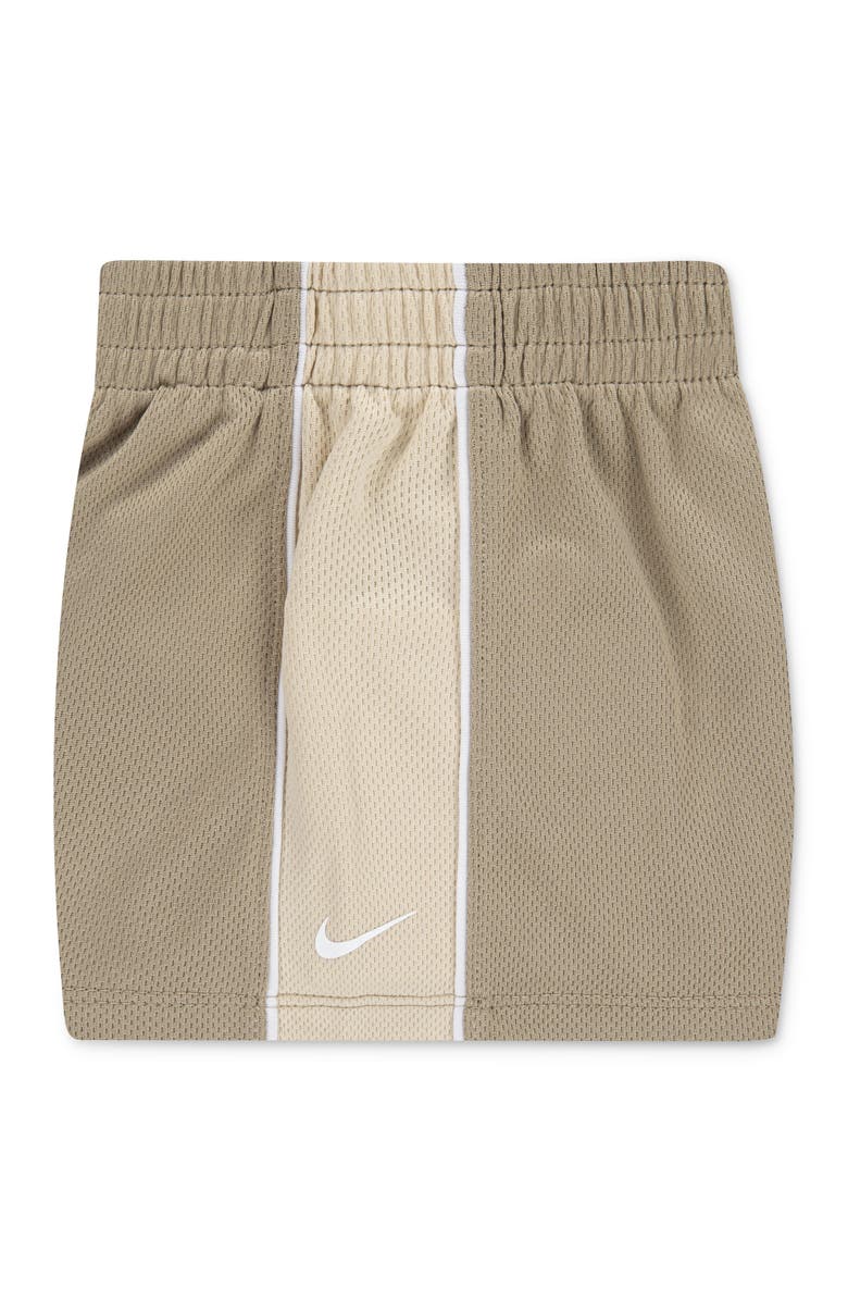 Nike Logo Graphic T-Shirt & Shorts Set, Alternate, color, Khaki