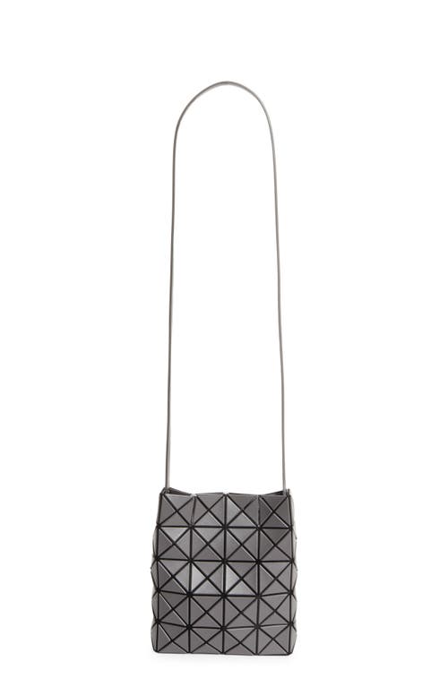 Bao Bao Issey Miyake Prism Matte Crossbody Bag In Gray