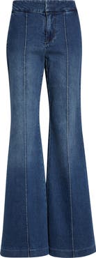 Alice + Olivia Dylan Flare Hem Jeans