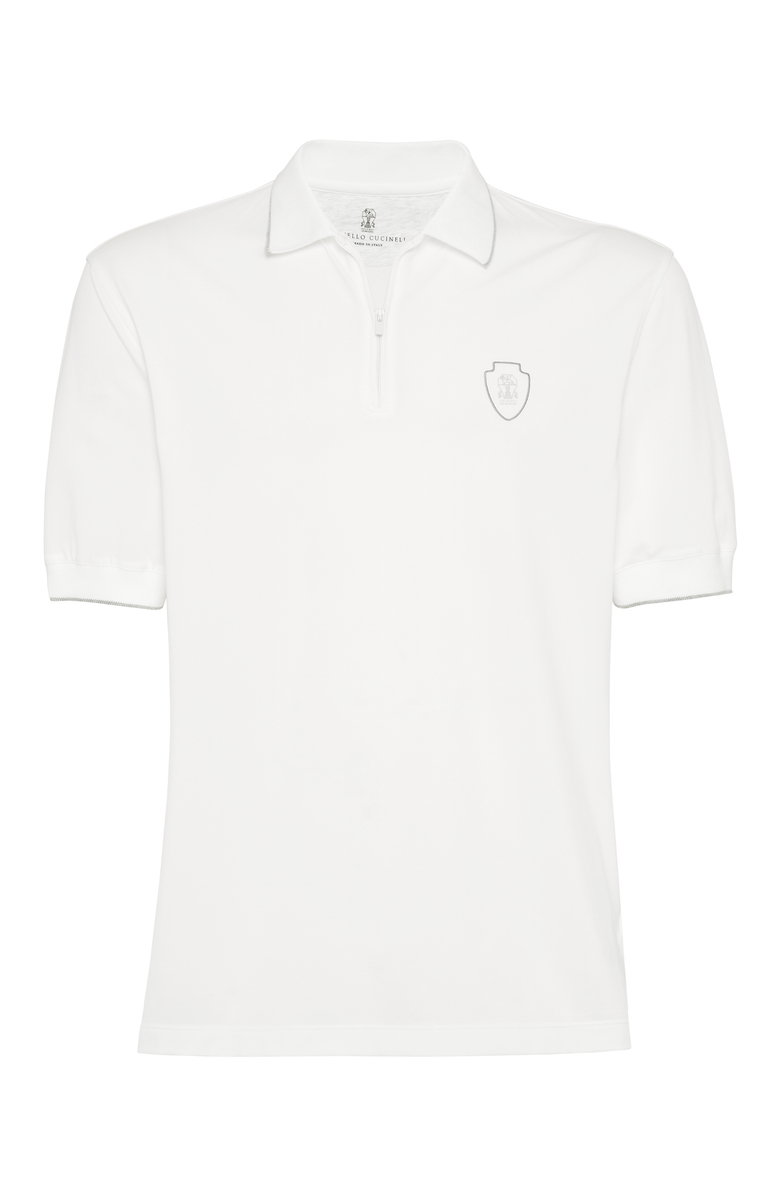 Brunello Cucinelli Piqué polo shirt, Main, color, 
