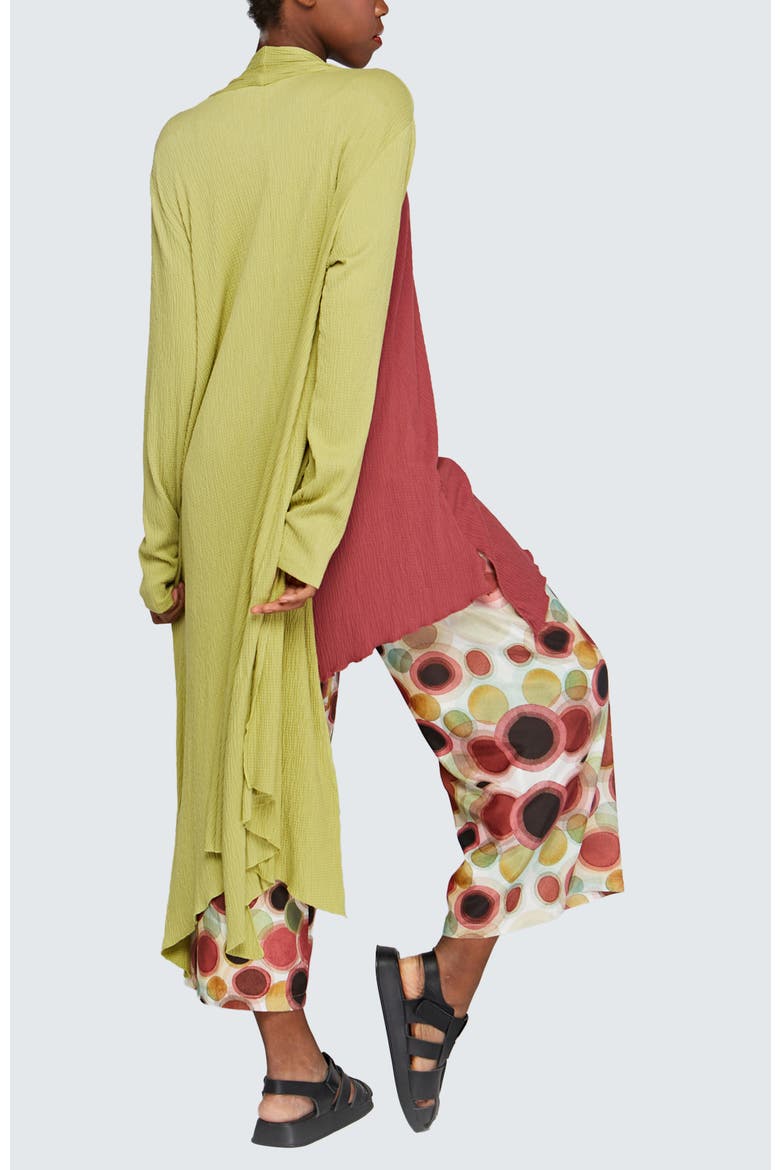 Celeste Wrinkled Duster, Alternate, color, Lime