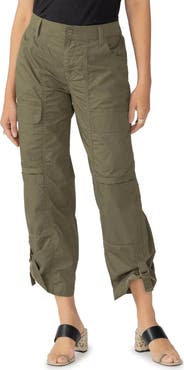 Sanctuary Cali Straight Leg Crop Cargo Pants