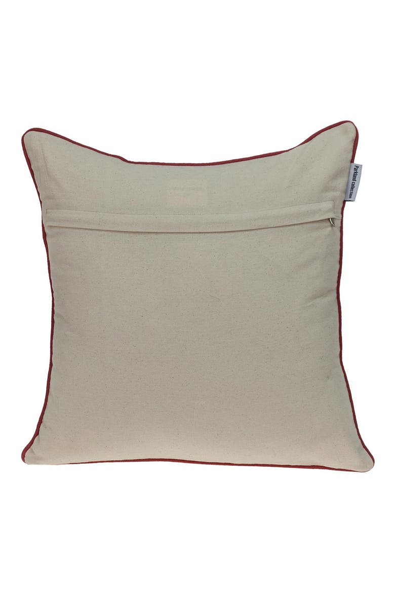 Glibo Embroidered Throw Pillow, Alternate, color, BEIGE