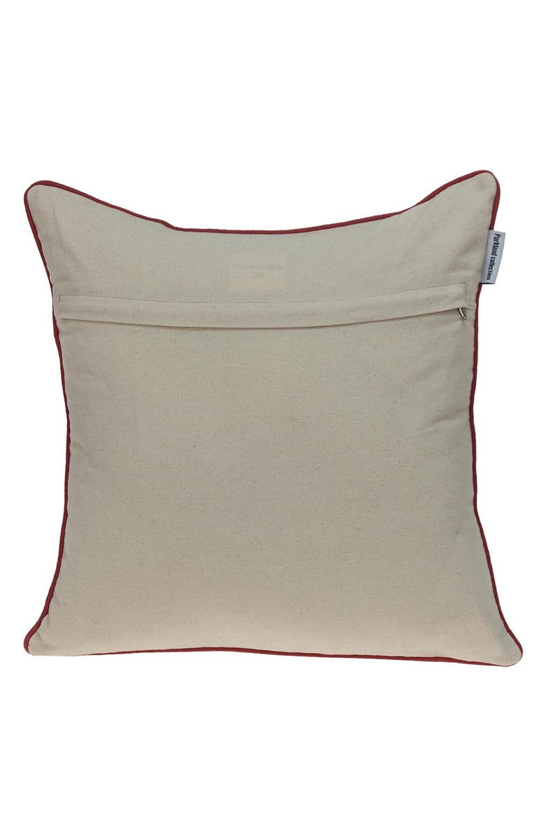 PARKLAND COLLECTION Glibo Embroidered Throw Pillow, Alternate, color, Beige
