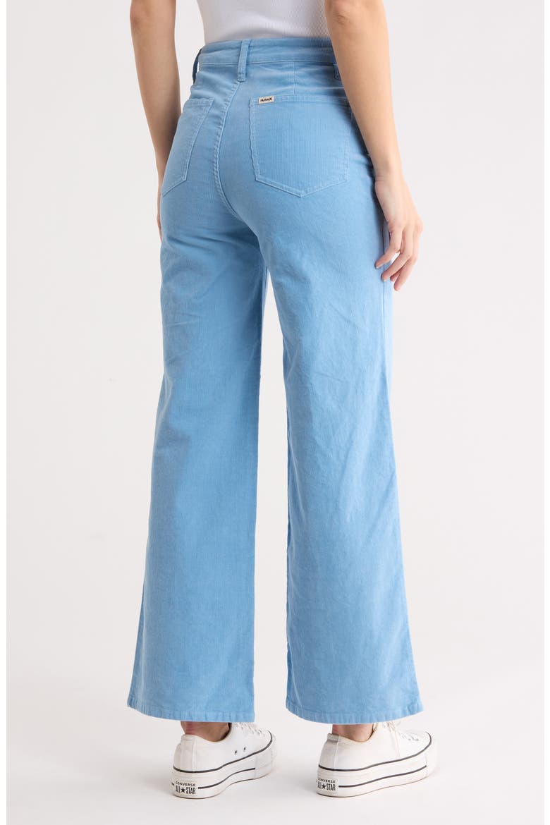 Wide Leg Corduroy Pants, Alternate, color, DUSK BLUE