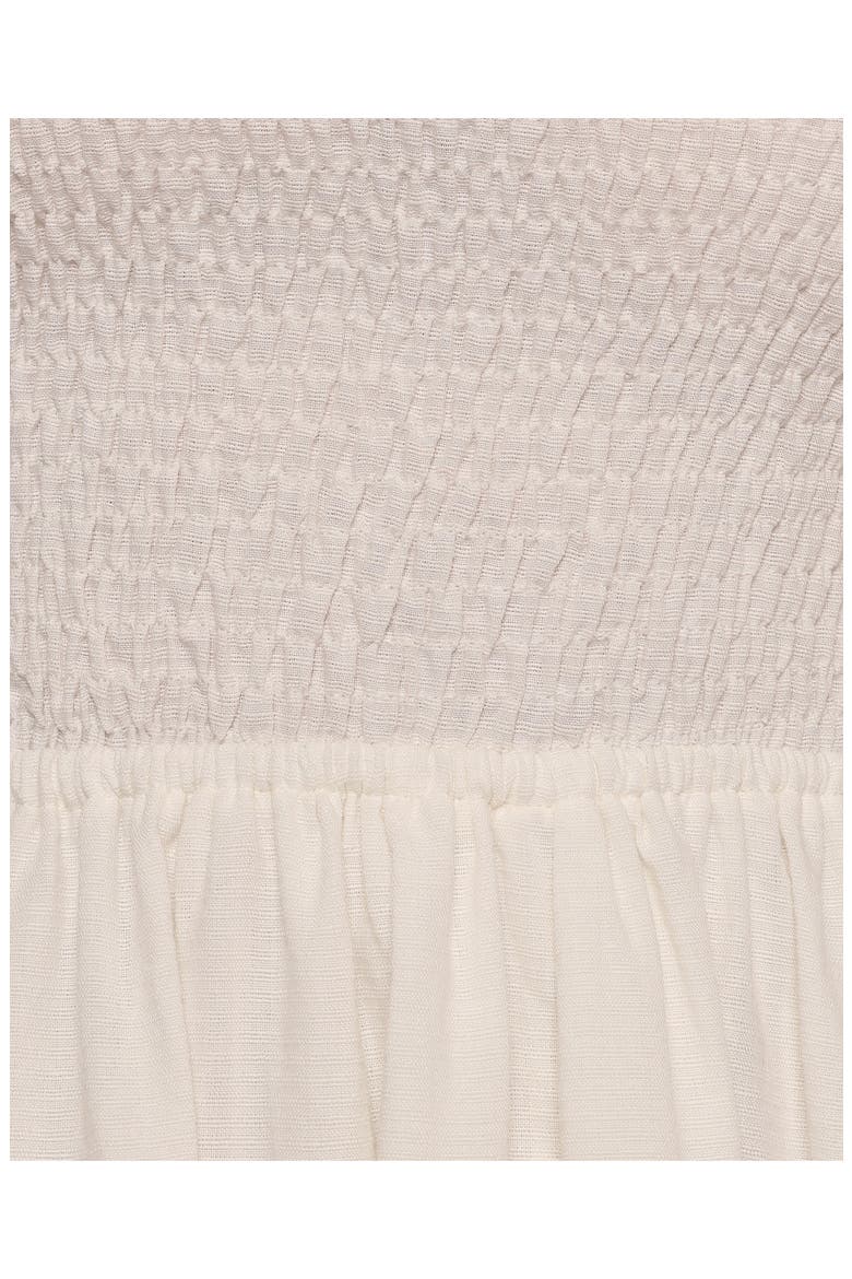 Lillie Smocked Sundress, Alternate, color, WHITE