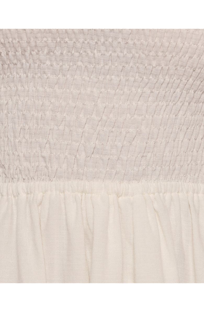 Petal & Pup Lillie Smocked Sundress, Alternate, color, White