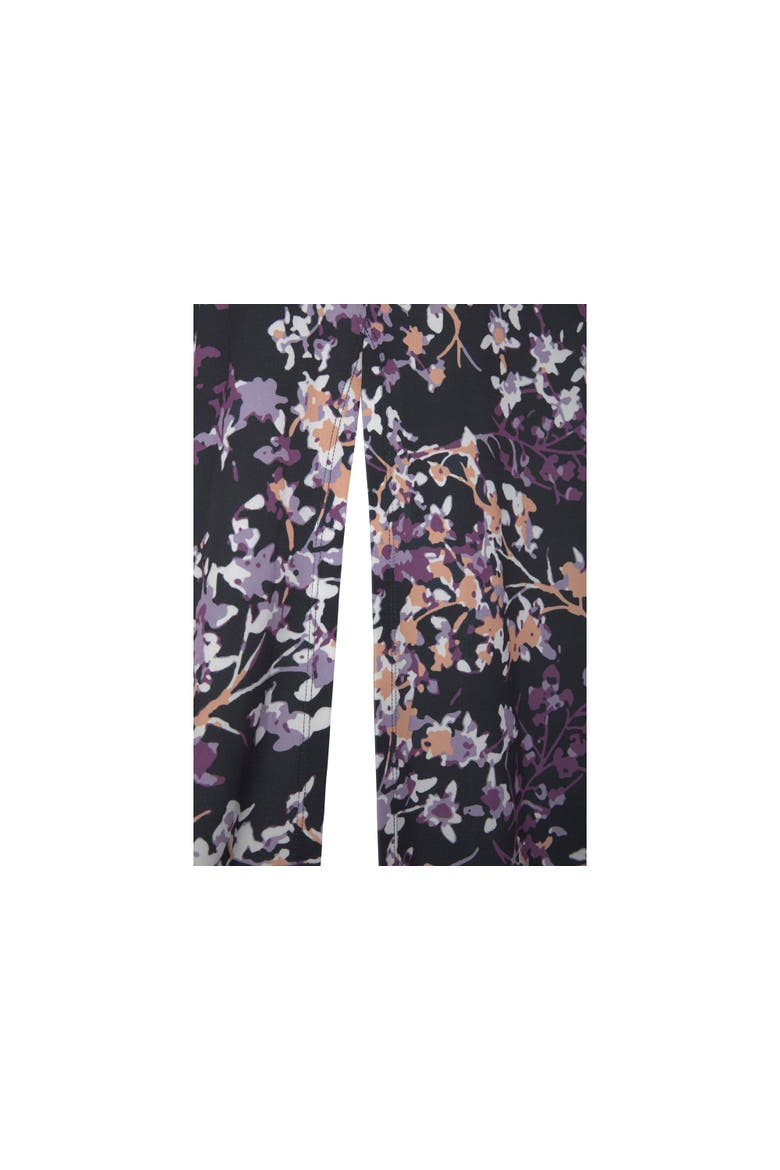 Floral Off Shoulder Maxi Dress, Alternate, color, Black Multi