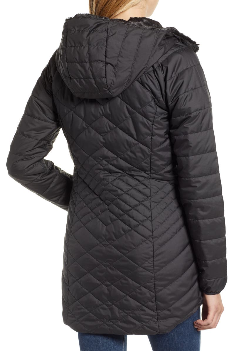 The North Face Mossbud Reversible Insulated Parka, Alternate, color, 