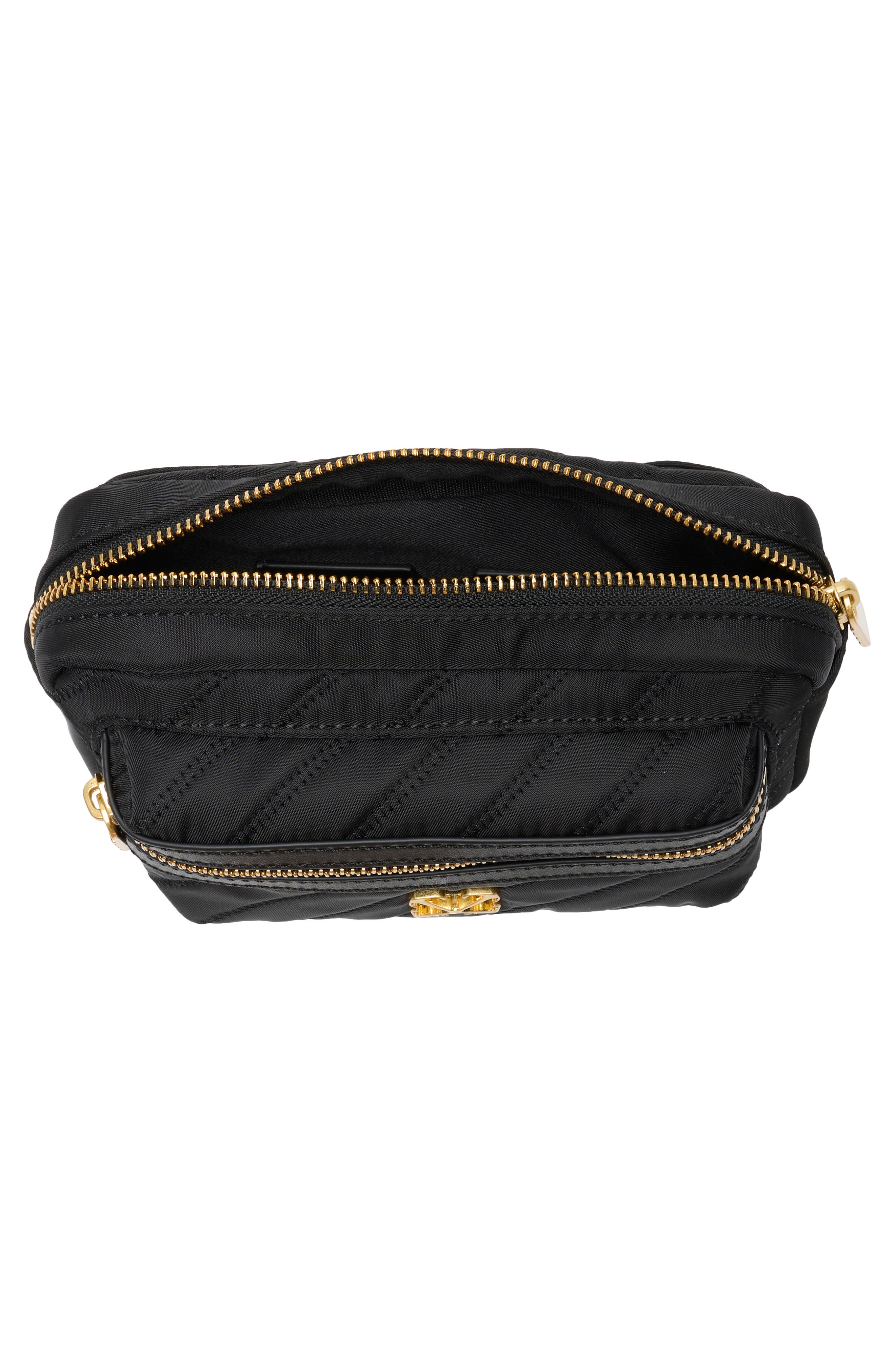 Off-White Waist Sling Bag, Alternate, color, Black