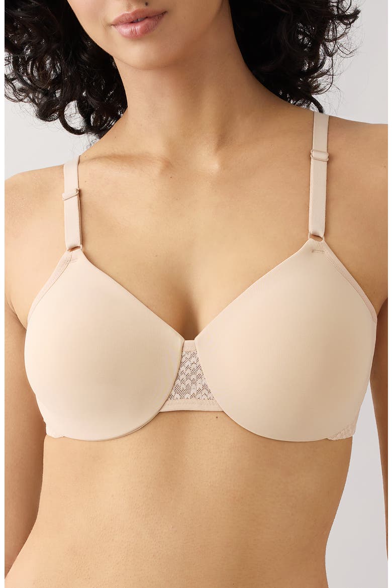 Comfort Within Reach Underwire Bra, Main, color, SAND