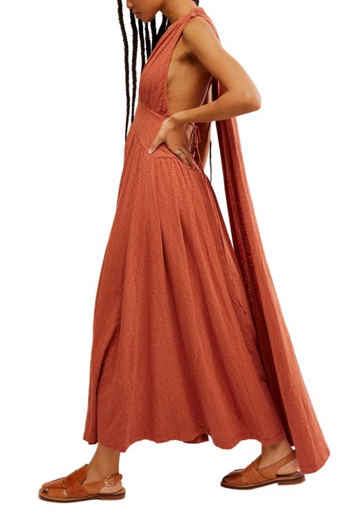FREE PEOPLE FREE PEOPLE SELENA CONVERTIBLE HALTER MAXI DRESS 