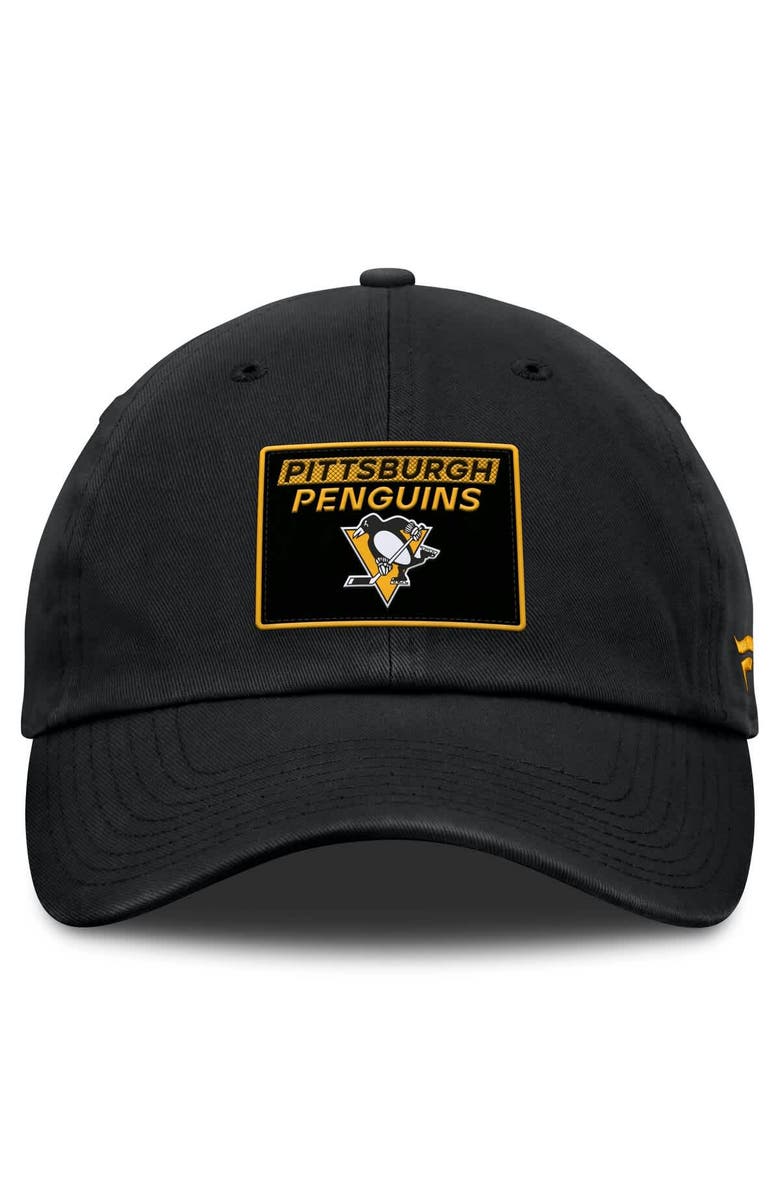 FANATICS Women's Fanatics Black Pittsburgh Penguins Authentic Pro Rink Adjustable Hat, Alternate, color, Black