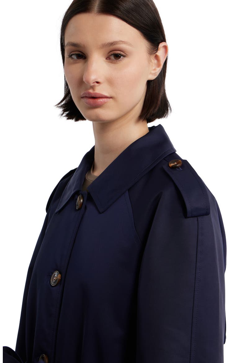 Stacy Water Resistant Trench Coat, Alternate, color, NAVY