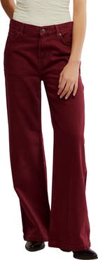 Free People Stride High Waist Wide Leg Jeans