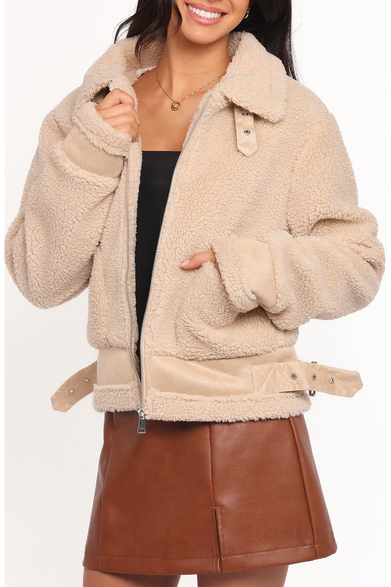 Winslow Fleece Jacket, Alternate, color, TAUPE